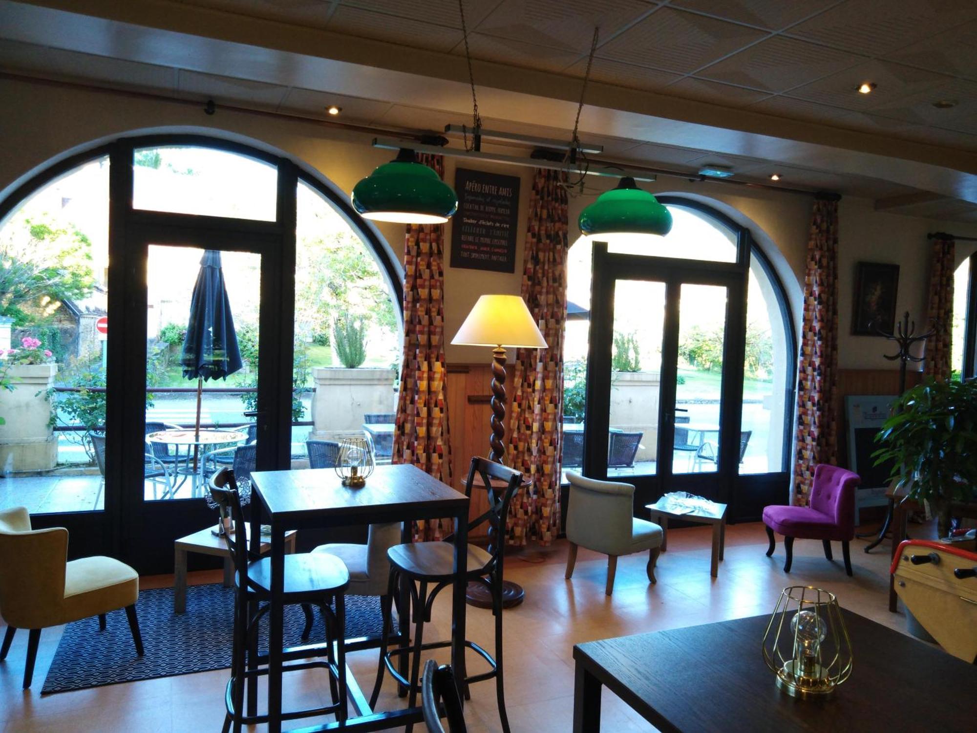 Hotel Du Pont Et Restaurant A Grolejac Exterior photo